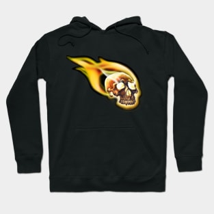 Flaming Skull Hoodie